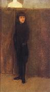Fernand Khnopff Portrait of Jules Philippson Sweden oil painting artist